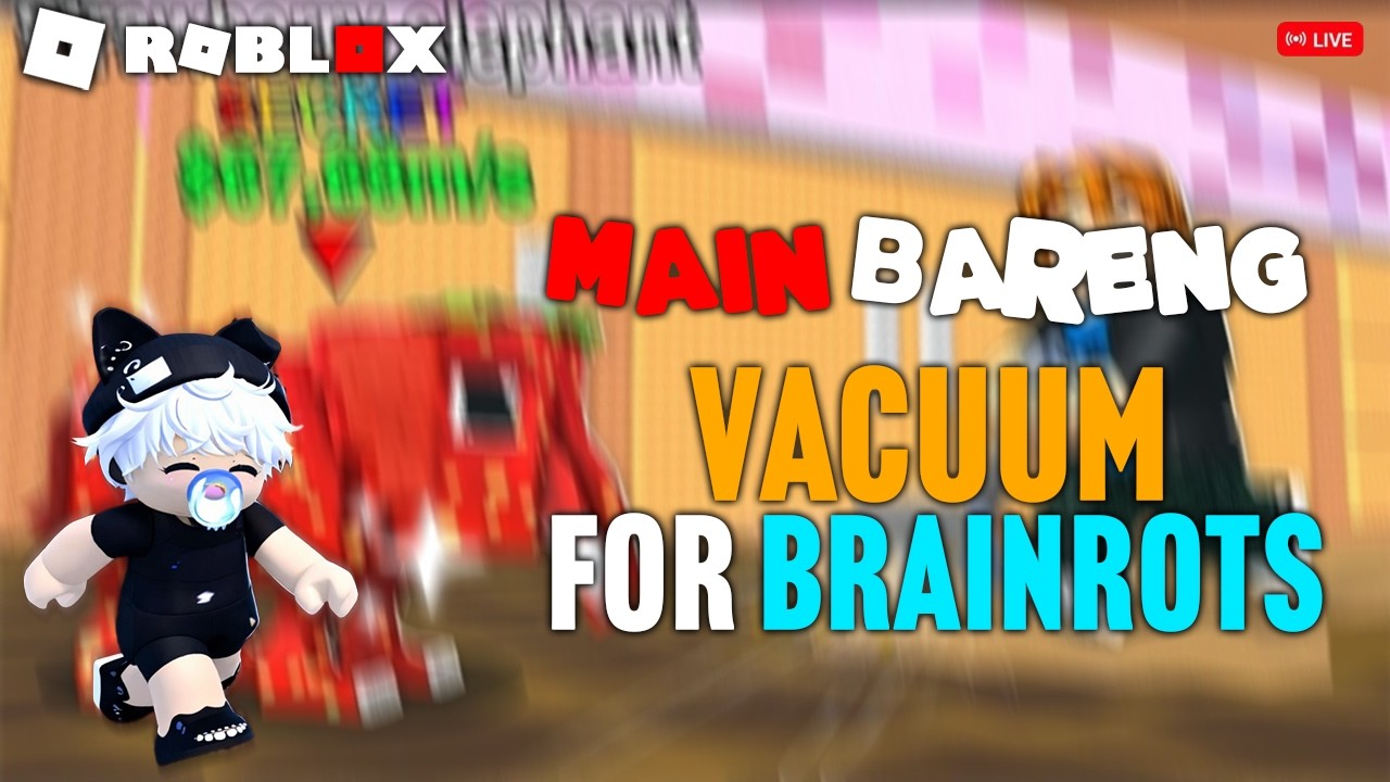 AKU MEMVACUUM UNTUK MENDAPATKAN BRAINROT #roblox #brainrot #robloxshorts