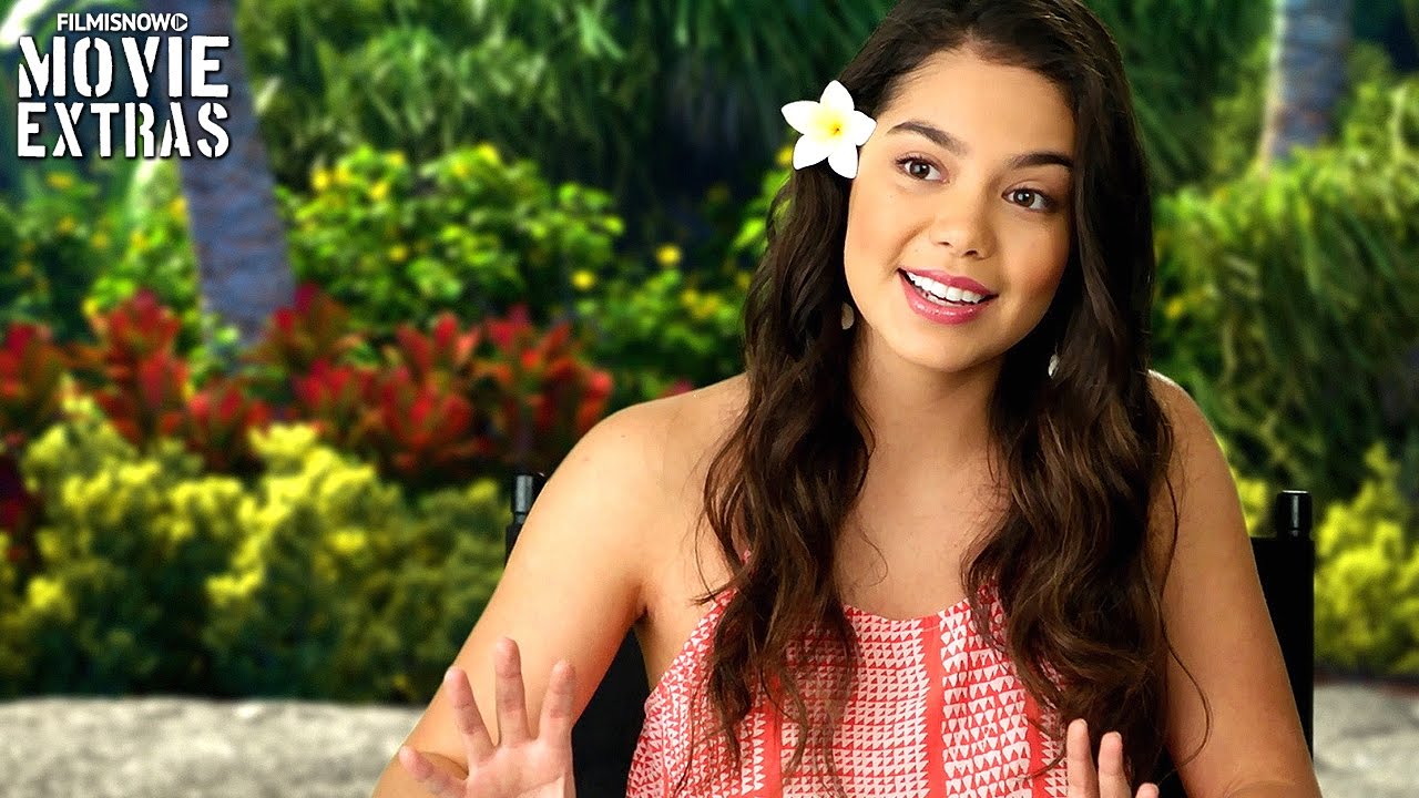 Moana | On-set visit with Auli'i Cravalho 'Moana'