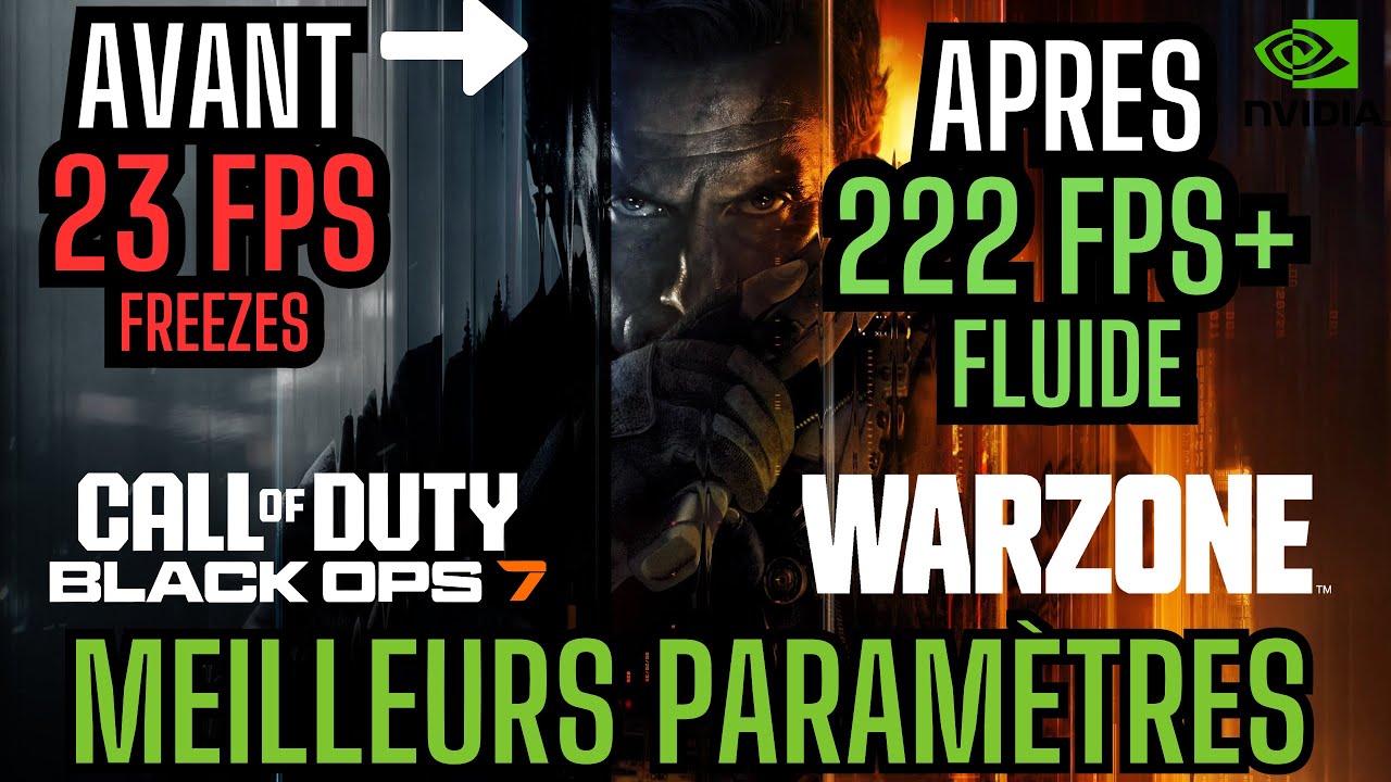 Meilleurs paramètres graphiques Warzone Black Ops 7 Saison 1 (Boost FPS)