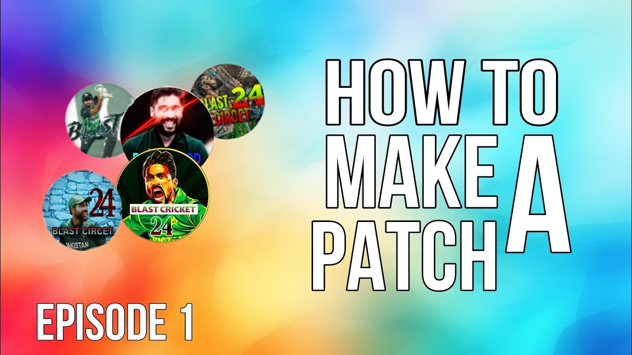 How to Make Patch in RC20/19 & Game Changer 5v2 | Full Beginner Course Ep.1