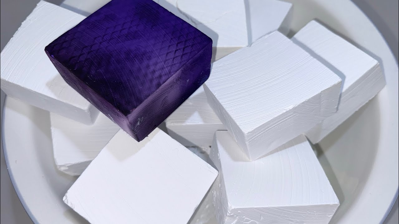 Dyed gym chalk丨Soft chalk for stress relief丨ASMR