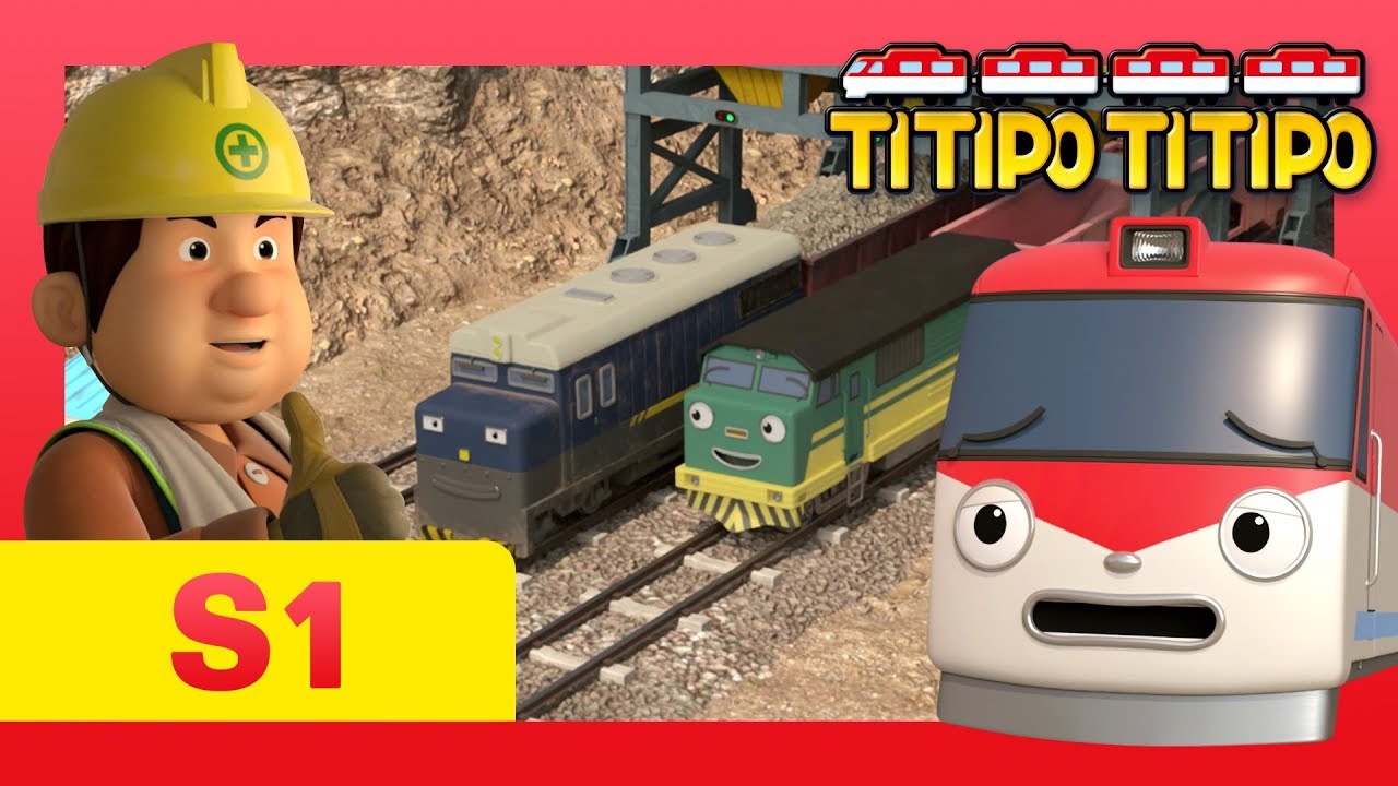 Titipo S1 E5 Una visita a la cantera l Tayo y titipo l Caricaturas para Niños lTitipo Titipo Español