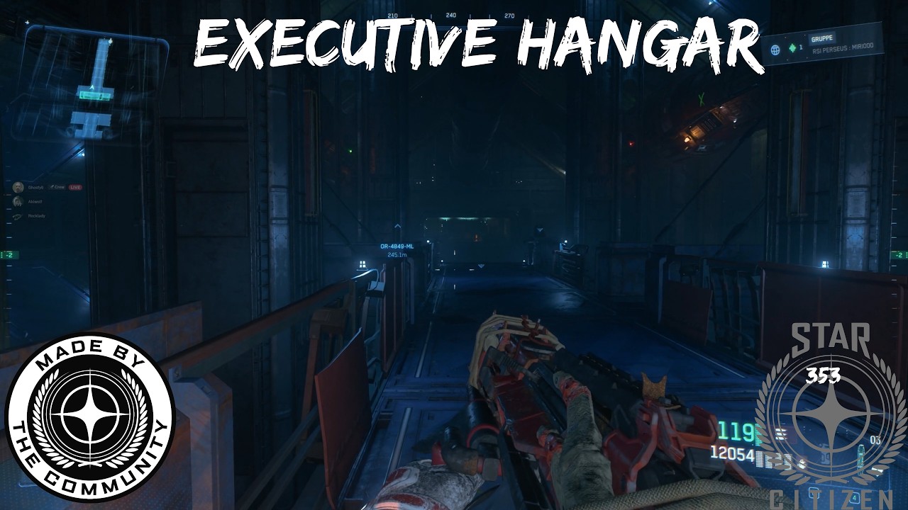 Star Citizen [LIVE] [4.5] [GERMAN] [HD] #353 Executive Hangar