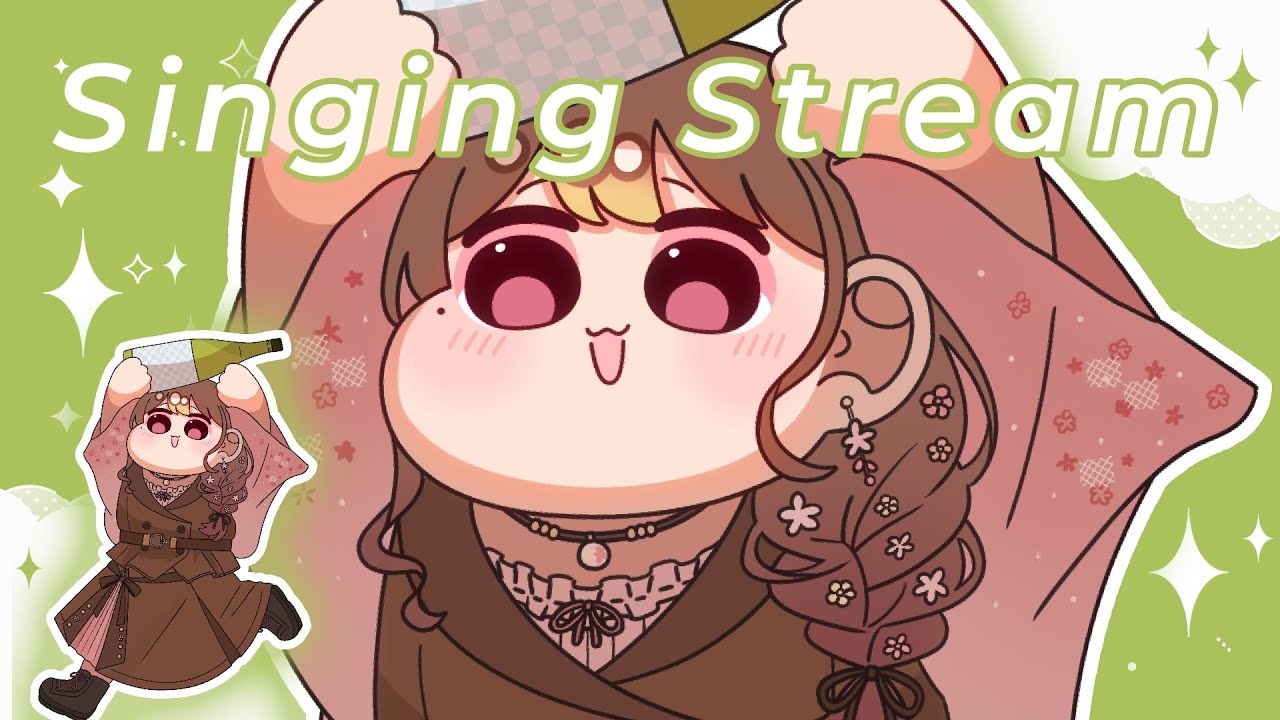 【 歌枠 】応援ソング多め 𝟐𝟎𝟐𝟔初歌📢🎠 おやすみ前にちょっと歌うからきてぇ🎤🎧💚  初見さん大歓迎！【 #華笑もも / #新人Vtuber 】