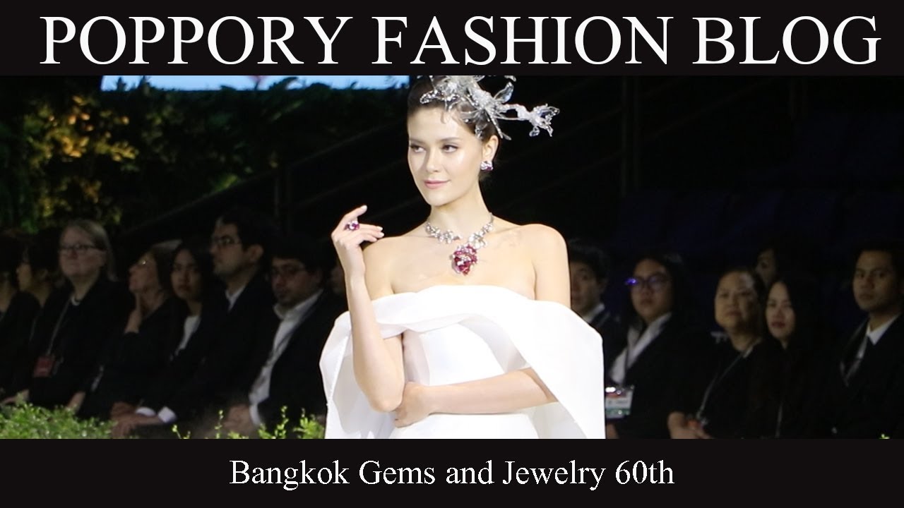 มารีญา แพนเค้ก เดินแบบTHE GRAND JUBILEE COLLECTION |  Bangkok Gems and Jewelry 60th