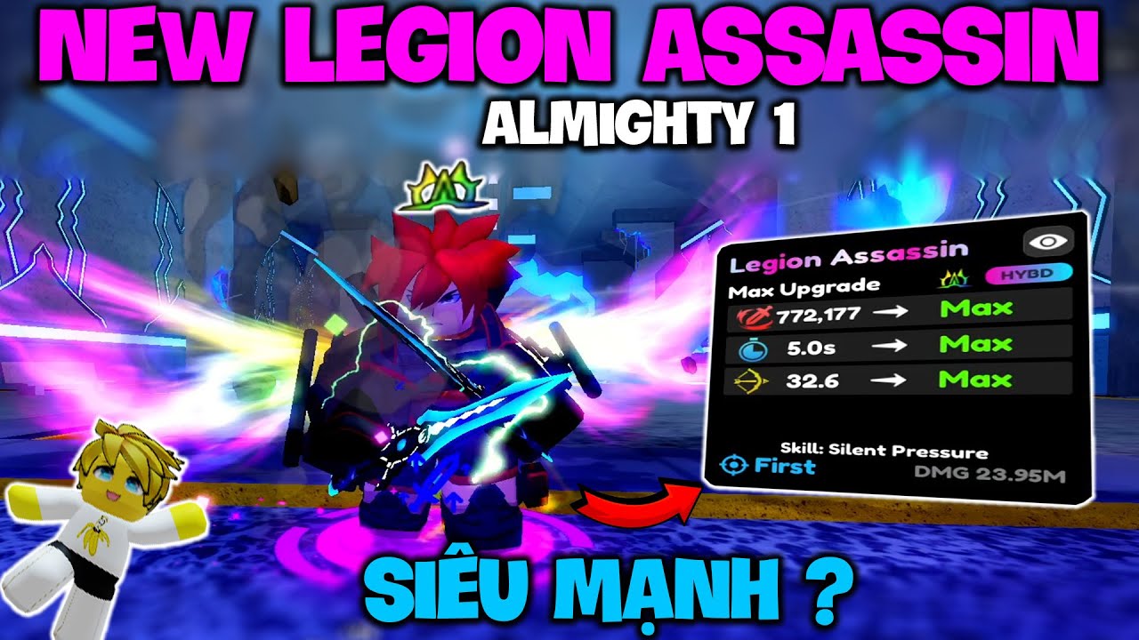 Mình Đã Thành Công Sở Hữu New LEGION ASSASSIN Trait ALMIGHTY 1 Liệu Có Mạnh ? Anime Defenders