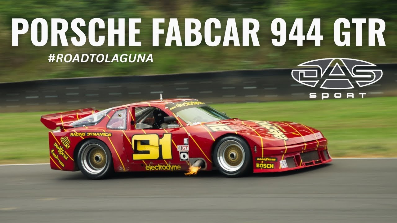 Summit Point Shakedown! 1987 PORSCHE FABCAR 944 GTR Team Electrodyne with DAS Sport