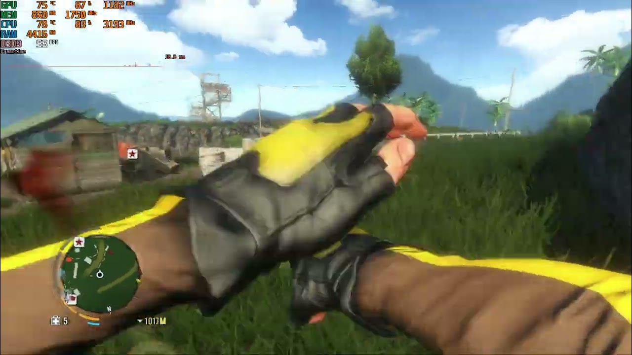 Far Cry 3 ON Core i5 2400 I 16GB RAM I RX550 4GB