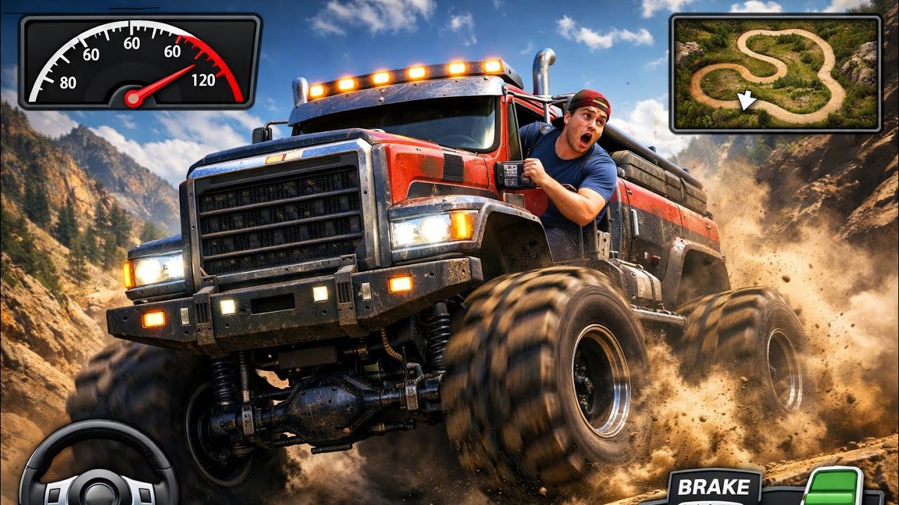 Mega Truck Simulator 3D Man Driving Game || 3D OpenWorld Game | #game #3dsimulator 