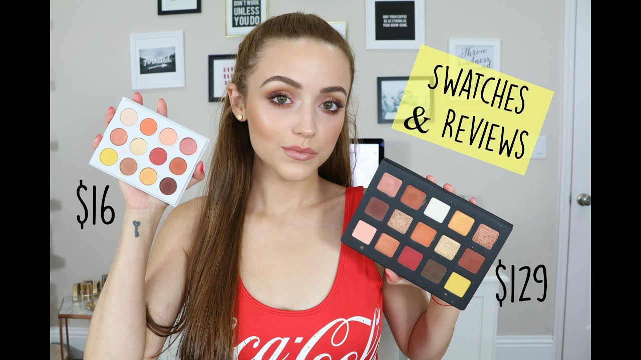 Natasha Denona Sunset Palette DUPE?? - Colourpop Yes, Please! Palette | Swatch Comparisons