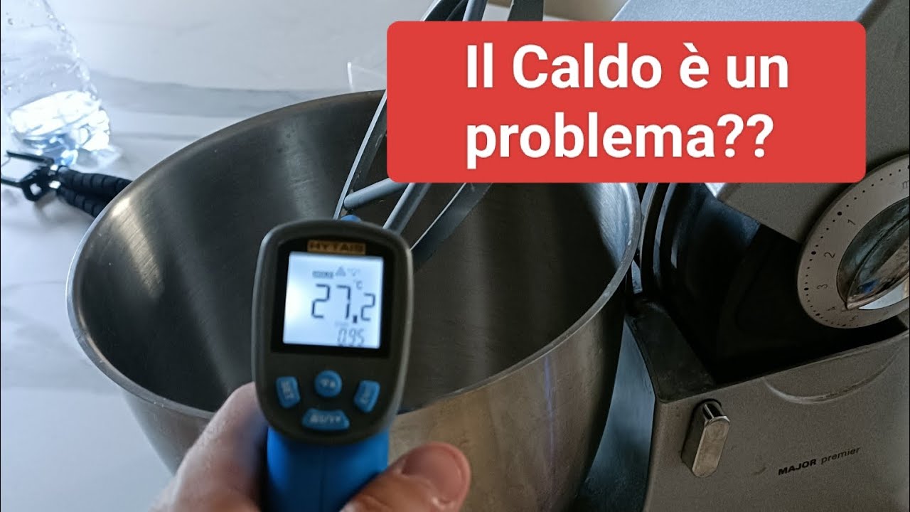 Video completo su  impasto per pizza Teglia Romana in Estate e caldo con Planetaria Kenwood