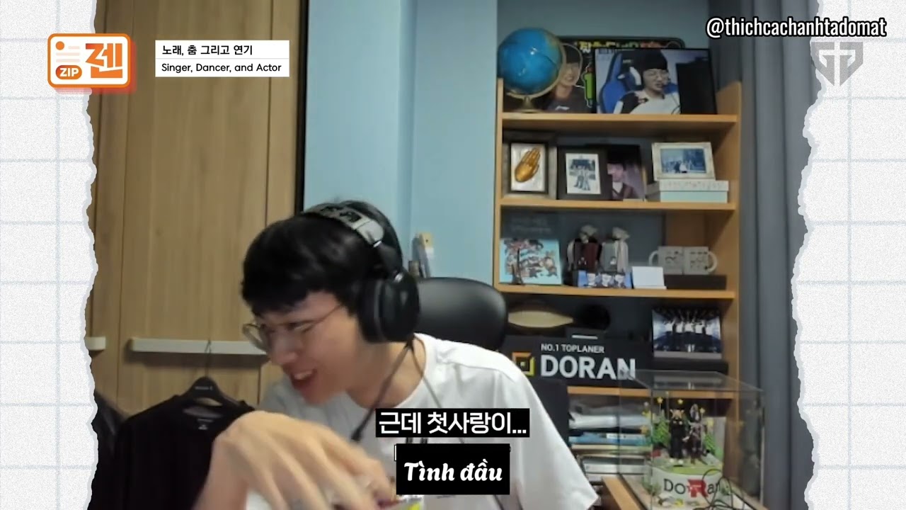 Doran và buổi stream bị mẹ gank