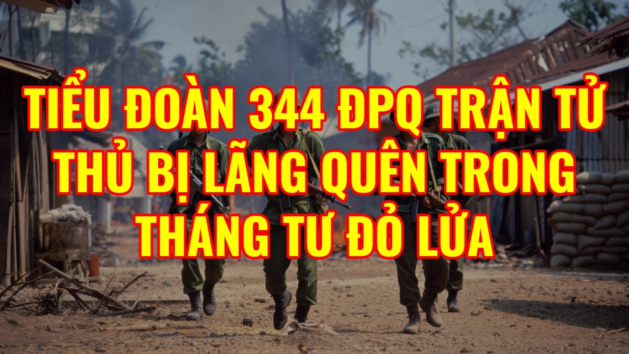 Tiểu Đoàn 344 ĐPQ - Trận Tử Thủ Bị Lãng Quên Trong Tháng Tư Đỏ Lửa | Hồi Ký Miền Nam VN