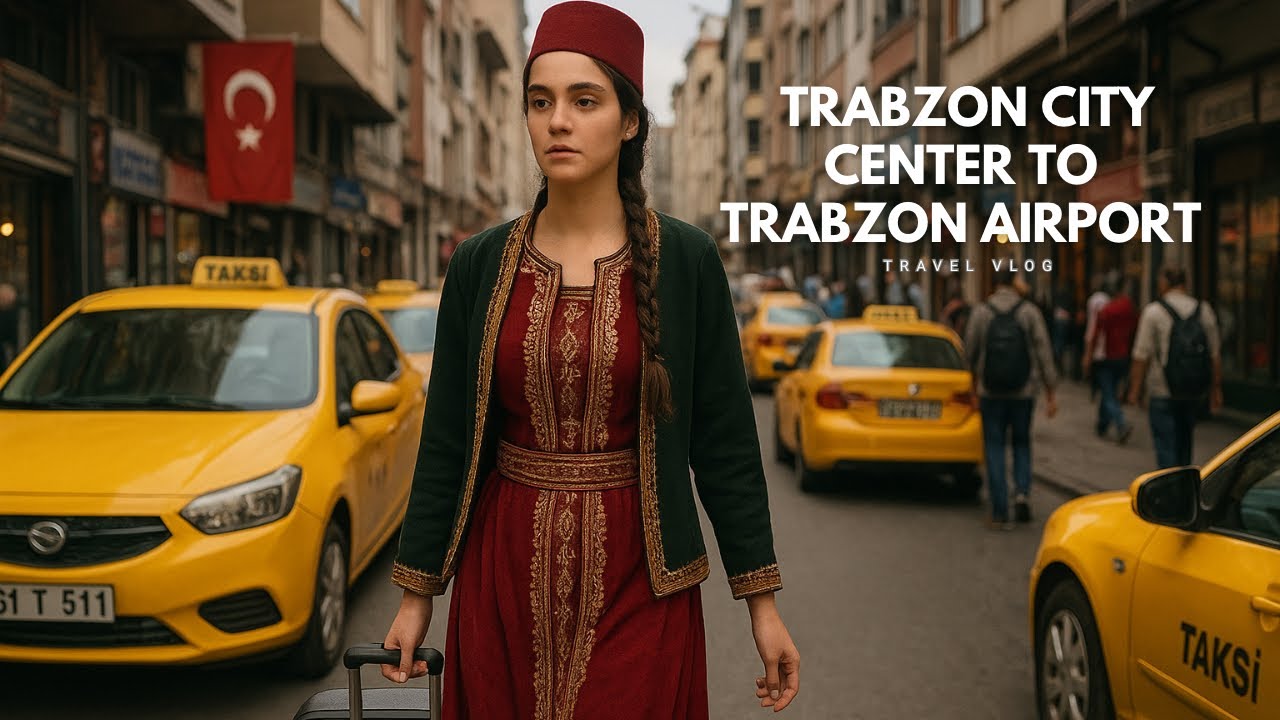 Trabzon City Center to Trabzon Airport | Full Drive Tour 🇹🇷