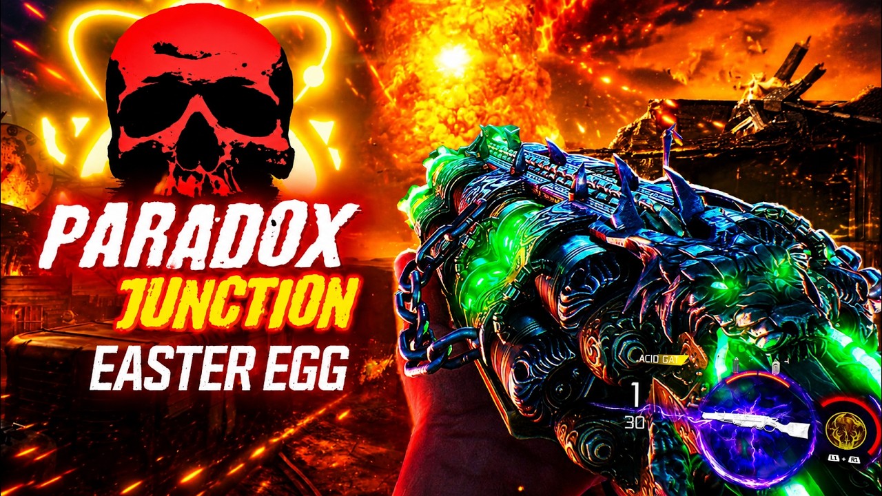 COMO FAZER o EASTER EGG de JUNÇÃO PARADOXAL! - Tutorial Black Ops 7 Zombies