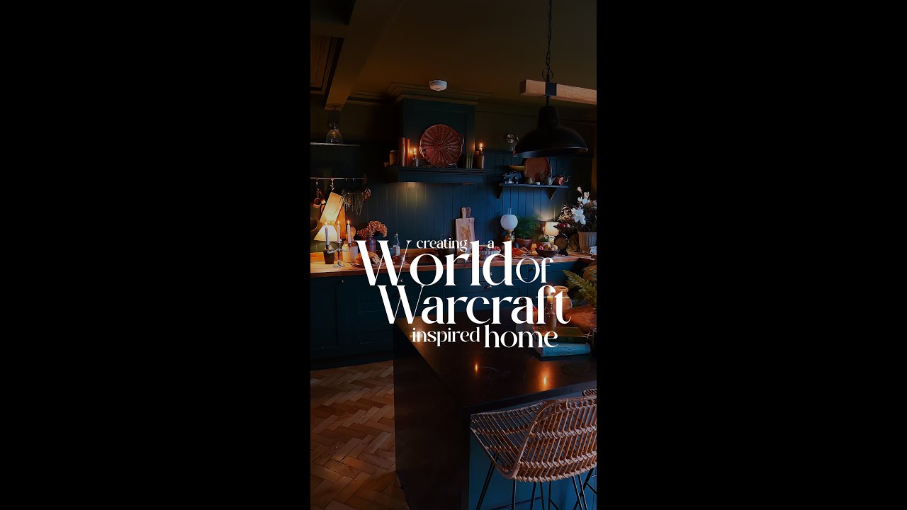 А что, если бы вы могли воссоздать свой дом в волшебном стиле World of Warcraft? 🧙&zwj;♂️