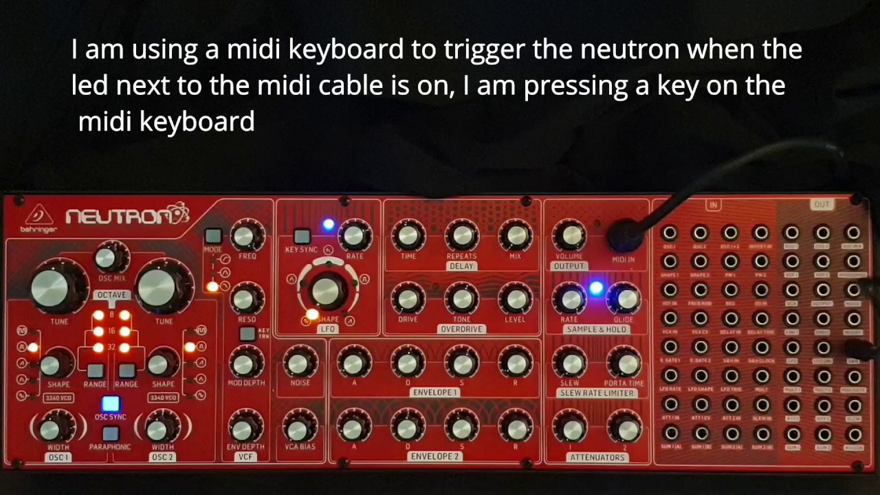 Behringer Neutron Tutorial (Sample & Hold)