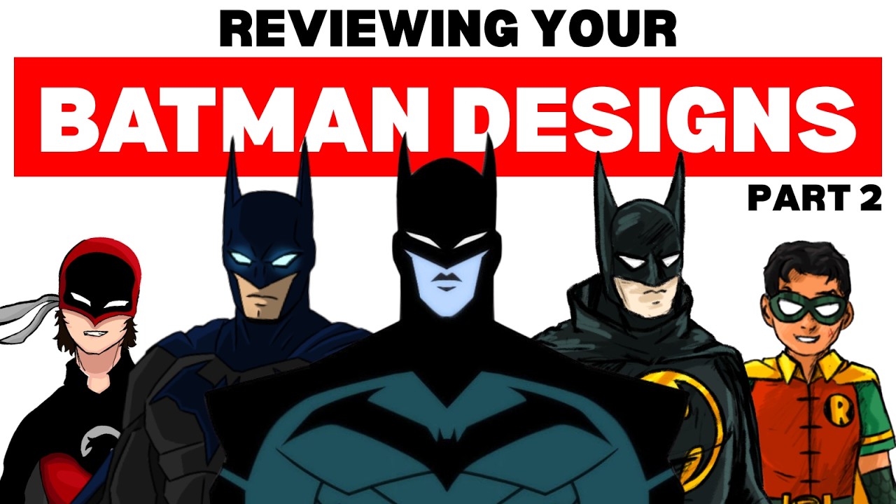 Reviewing YOUR Batman Designs! ft. @comiclads