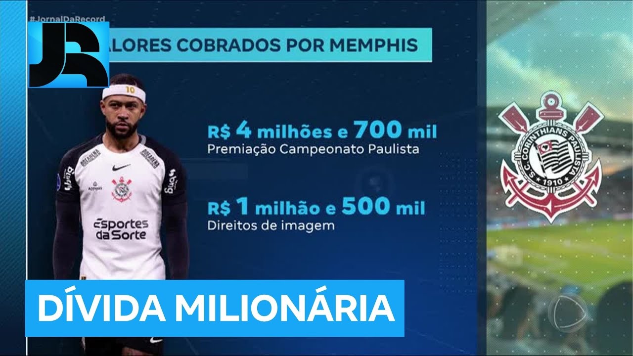 Memphis Depay notifica o Corinthians sobre d&iacute;vida milion&aacute;ria