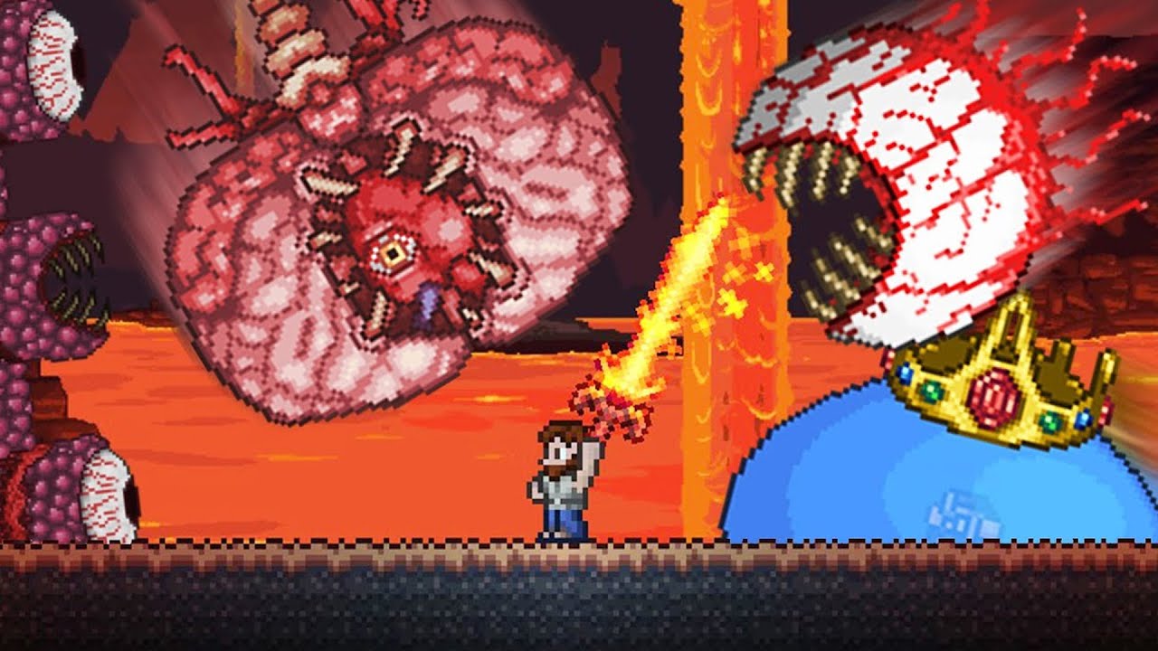 Сможете ли вы ПРОЙТИ сид &laquo;НЕ ВЫКАПЫВАЙТЕ&raquo; в Terraria? (Предхардмод)