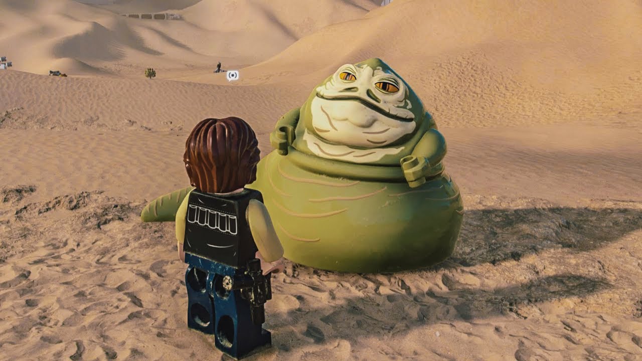 Jabba the Hutt and Han Solo Unique Dialogue - LEGO Star Wars: The Skywalker Saga