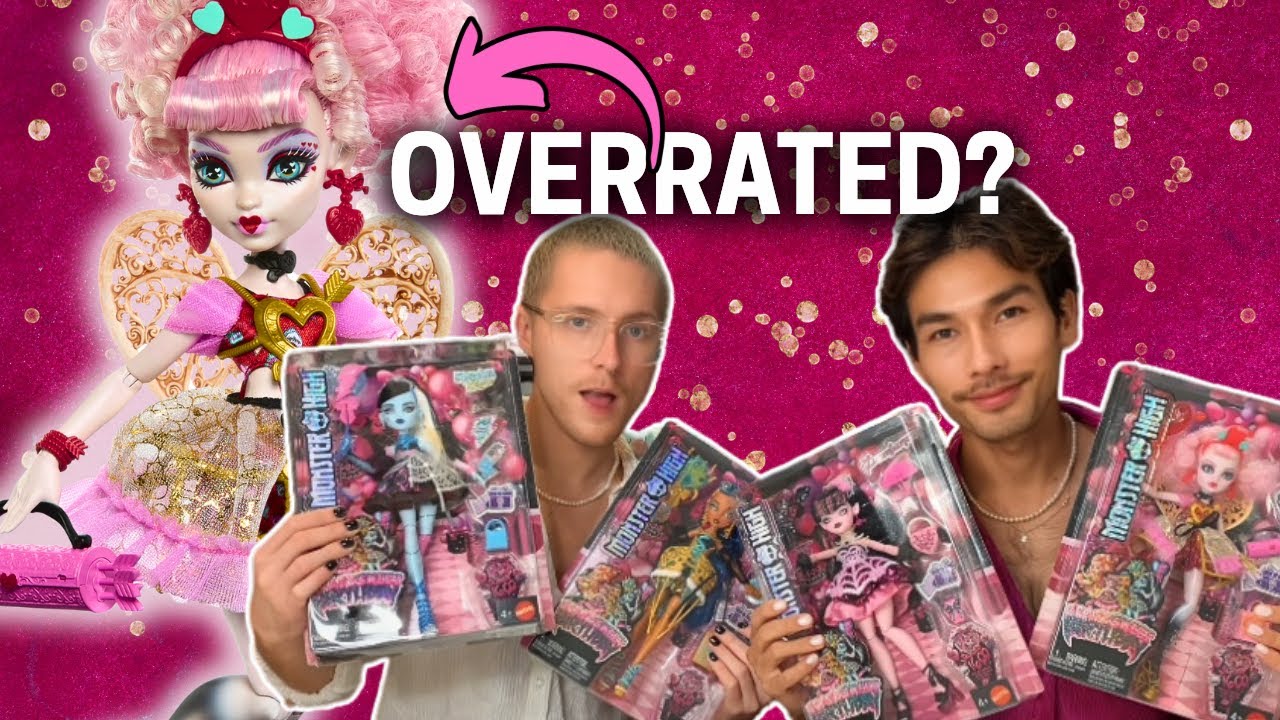Cupid G3 is a design FAIL! Monster High Scary Sweet Birthday dolls COMPLETE Unboxing and Review! 🎂🦇💖