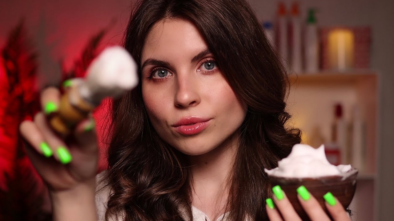 ASMR Ролевая игра в парикмахерскую | СПА-стрижка и бритьё | Индивидуальный подход