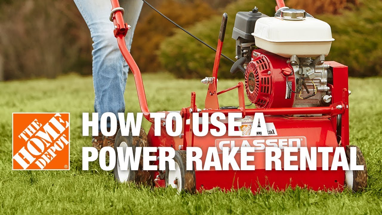 How to Use a Classen Power Rake Rental