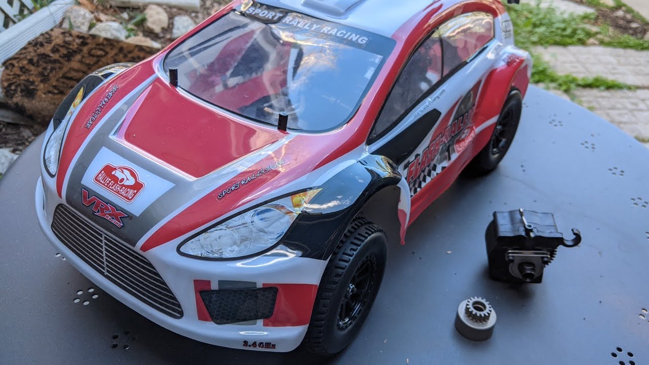 VRX Racing Nitro RC Car - How to Install 2 Speed and Drill Starter Upgrades on the RH1029 XR4
