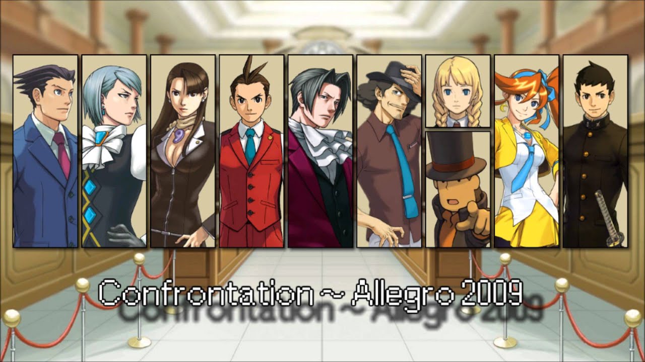 (Old) Ace Attorney: All Cross-Examination Themes 2015