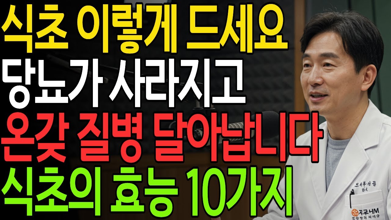 평생 환자 보던 의사가 직접 실천한 식초 습관 ,식초 3개월 꾸준히 마셨더니 일어난 변화 식초효능 혈압관리 혈당조절 노후건강 100세건강 당뇨예방 고혈압관리 비만탈출 건강습관