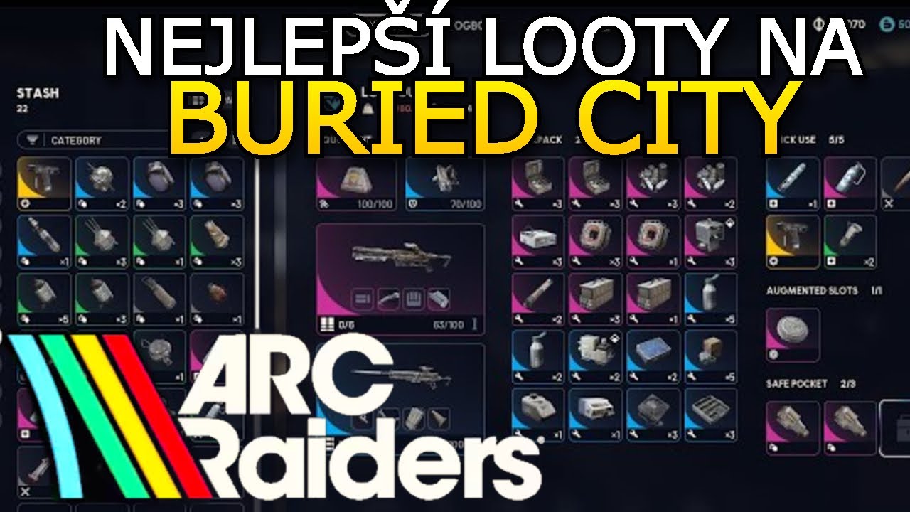 KDE NAJÍT NEJLEPŠÍ LOOTY NA BURIED CITY - ARC Raiders