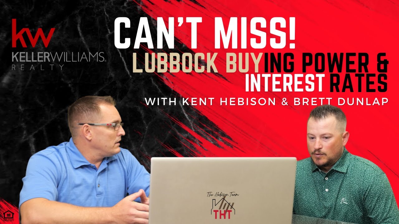 Lubbock Real Estate: Every Buyer Needs To Know... | Living In Lubbock Texas with Kent Hebison