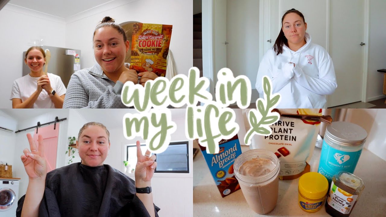 WEEKLY VLOG - fresh hair, workouts + WE CAUGHT THE MOUSE!!!?!! 😅 Georgia Richards