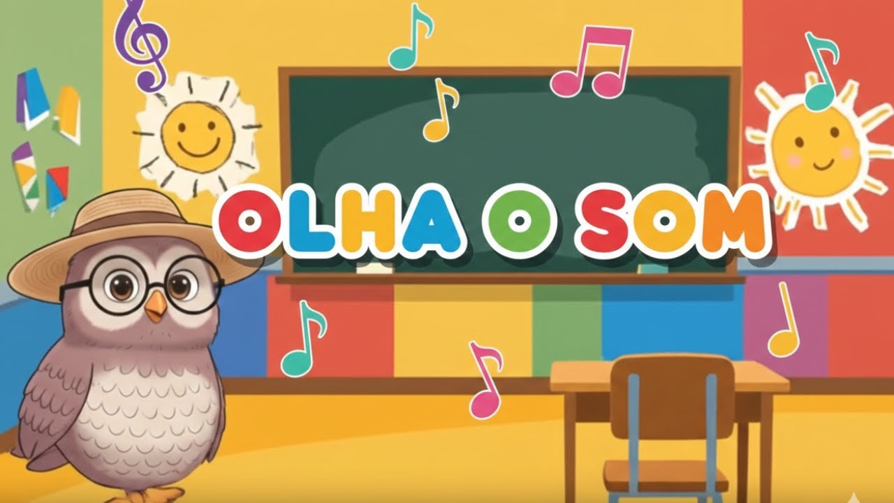 OLHA O SOM👀🎶 | Música Infantil Educativa | Canal Sapikuka