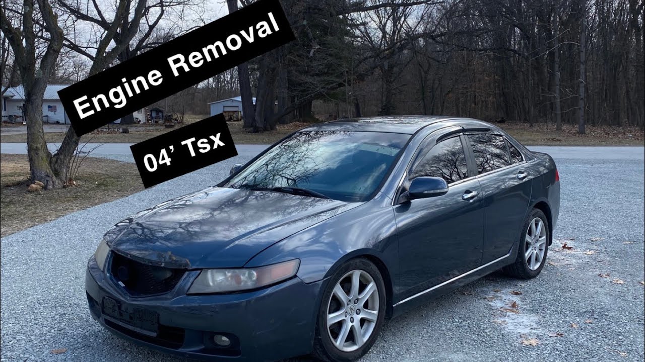 2004 Acura Tsx Engine Removal | Step by Step Guide