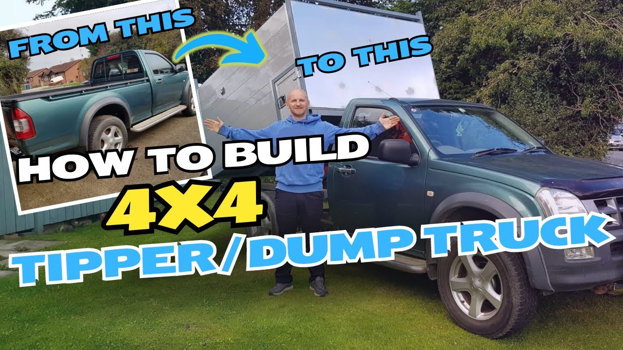 Как построить самосвал 4x4 с кузовом из арбористского материала (алюминиевая обшивка).