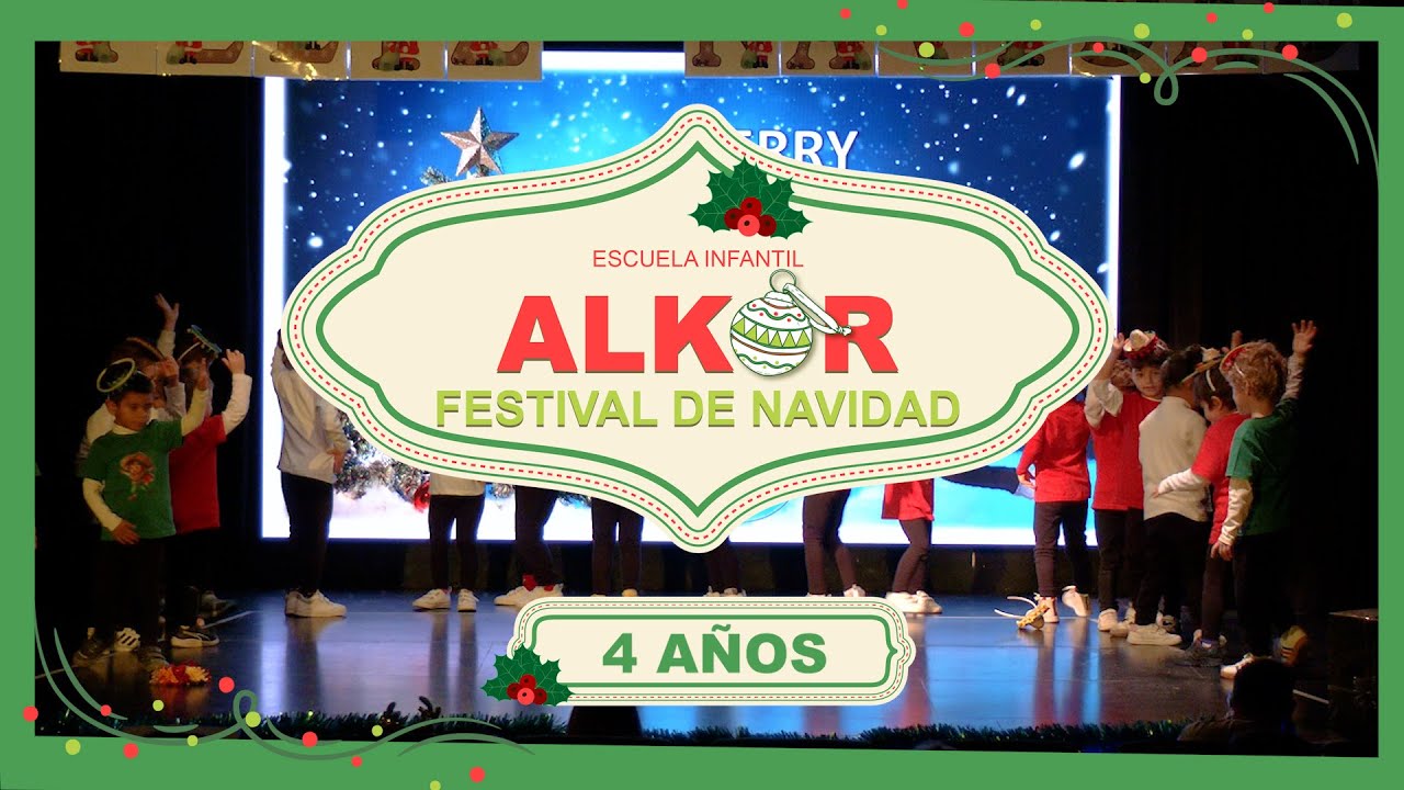 Festival Navidad Infantil-  4 AÑOS