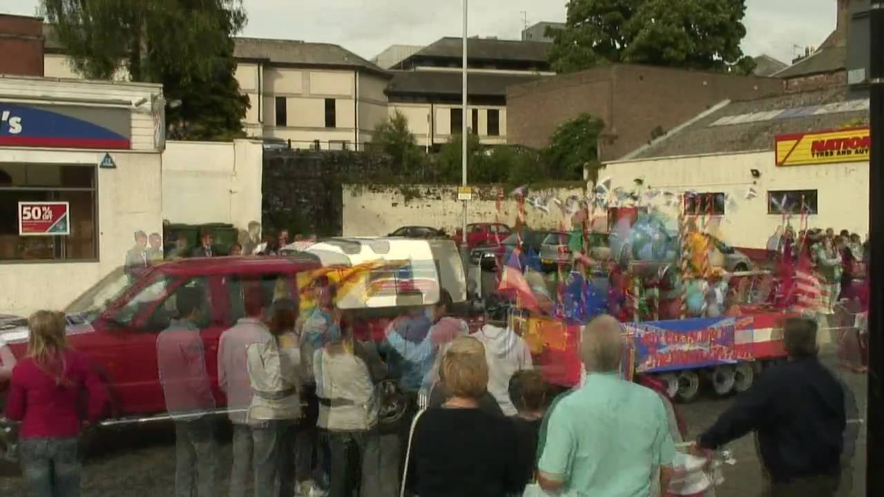 Dumfries Guid Nychburris pageant parade 20th june 2009 in 10 minutes - HD