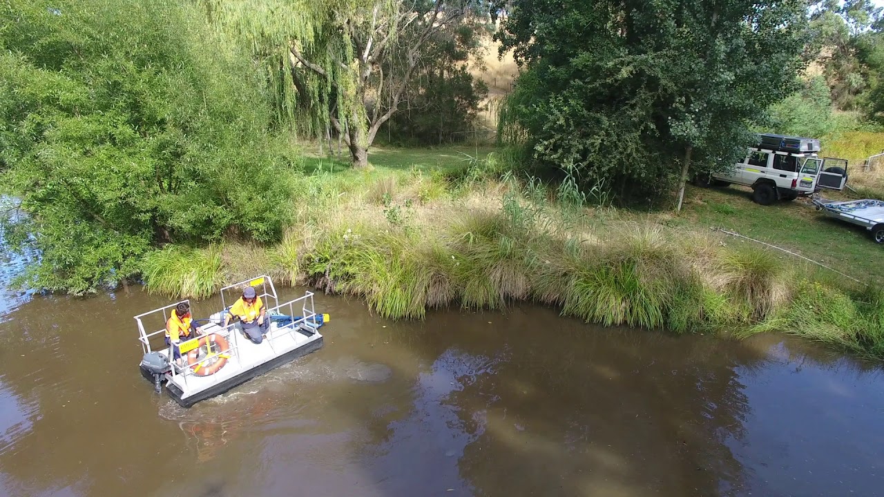 How to de-silt your dam with a Micro Dredger