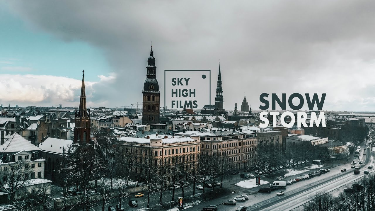 SNOWSTORM | CINEMATIC MOOD | MAVIC 2 PRO