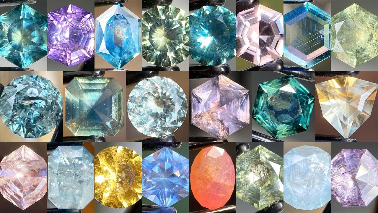 All the gems I cut in the last 5 months
