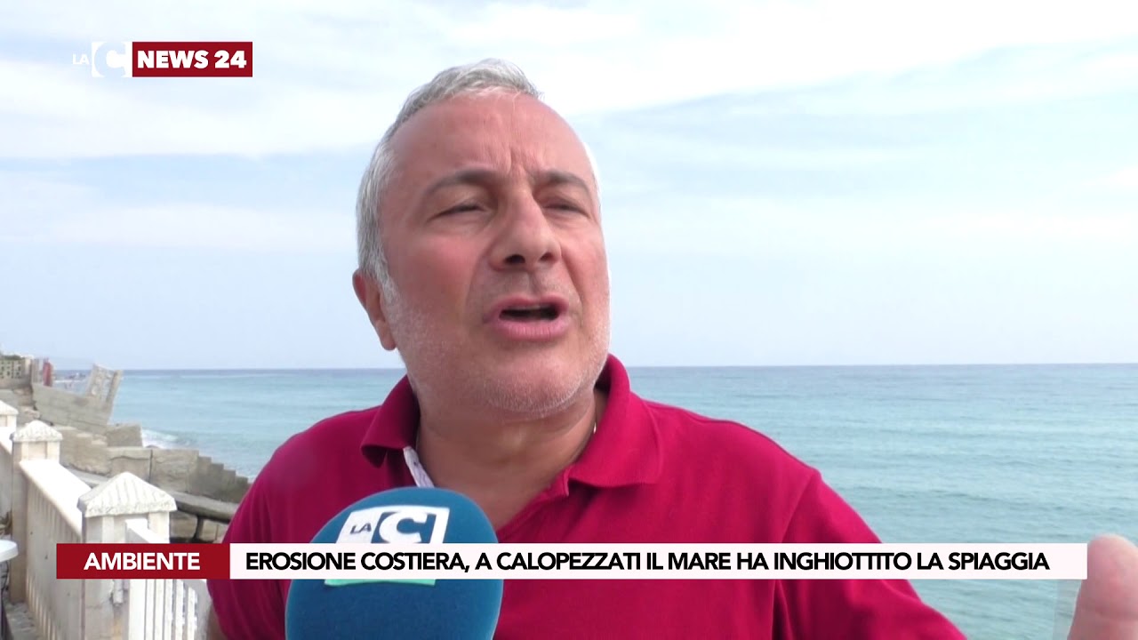 EROSIONE COSTIERA, A CALOPEZZATI IL MARE HA INGHIOTTITO LA SPIAGGIA
