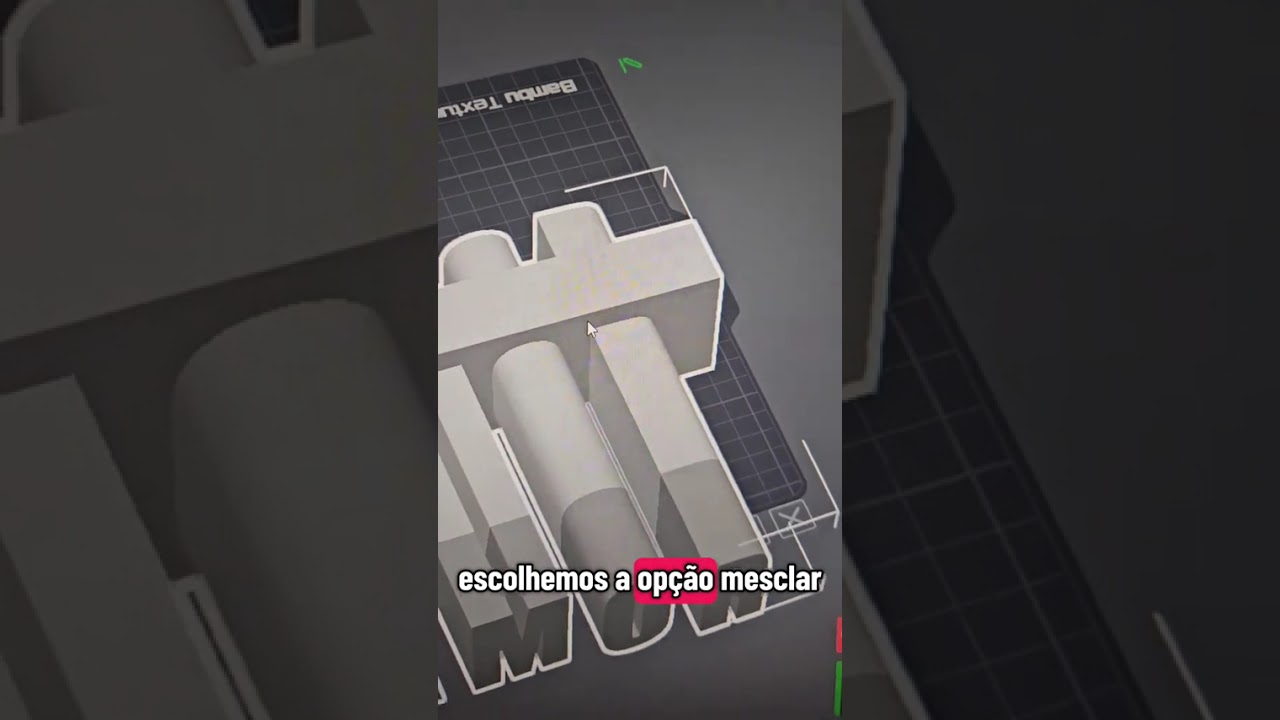 Como Fazer Letreiro 3D que Mostra 2 Palavras em 1 S&oacute; Pe&ccedil;a (Letreiro duplo)