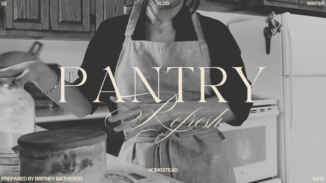 Pantry Refresh + How to Make Sourdough Bread for Beginners | 02