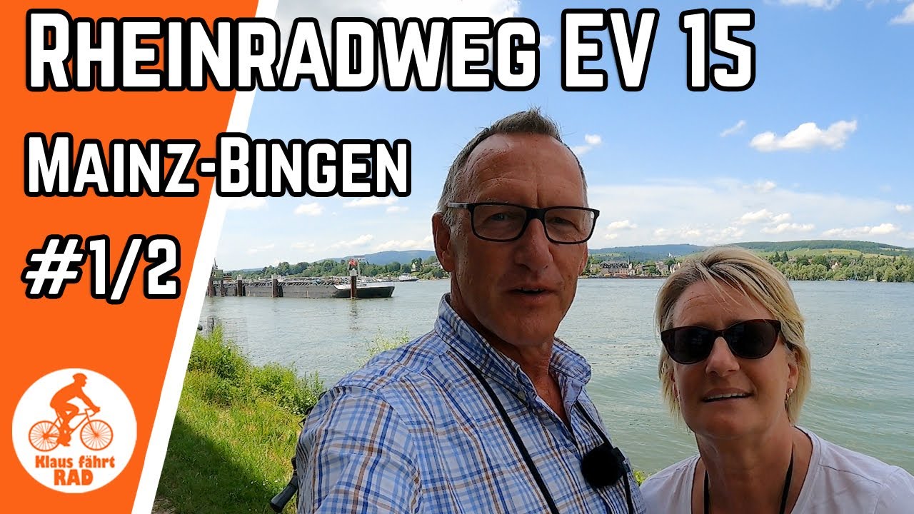 Viel Verkehr auf dem Rheinradweg [Eurovelo 15] | Mainz - Bingen