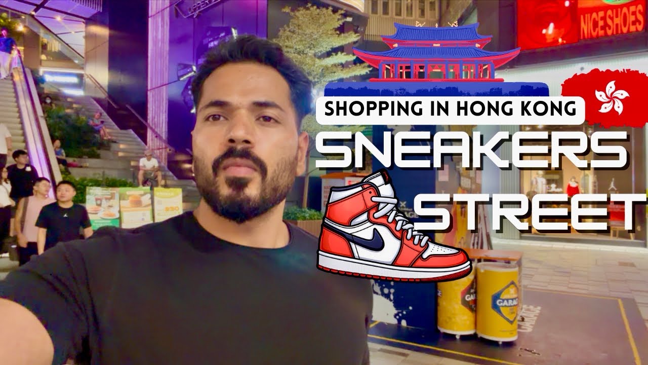 HONGKONG SHOPPING MARKET ,SNEAKERS STREETS(mong kok)hongkong discount shoes market.VISA FREE COUNTRY