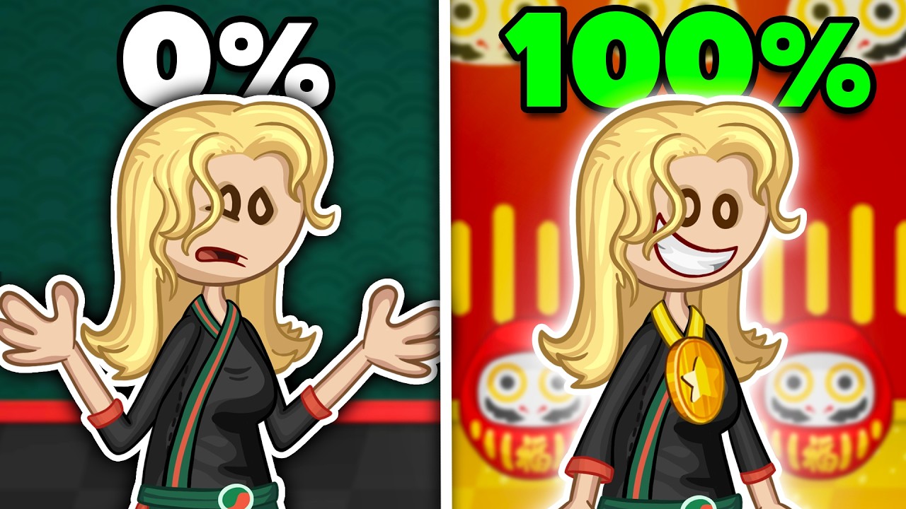 I Played 100% Of Papa's Sushiria... It Was Brutal