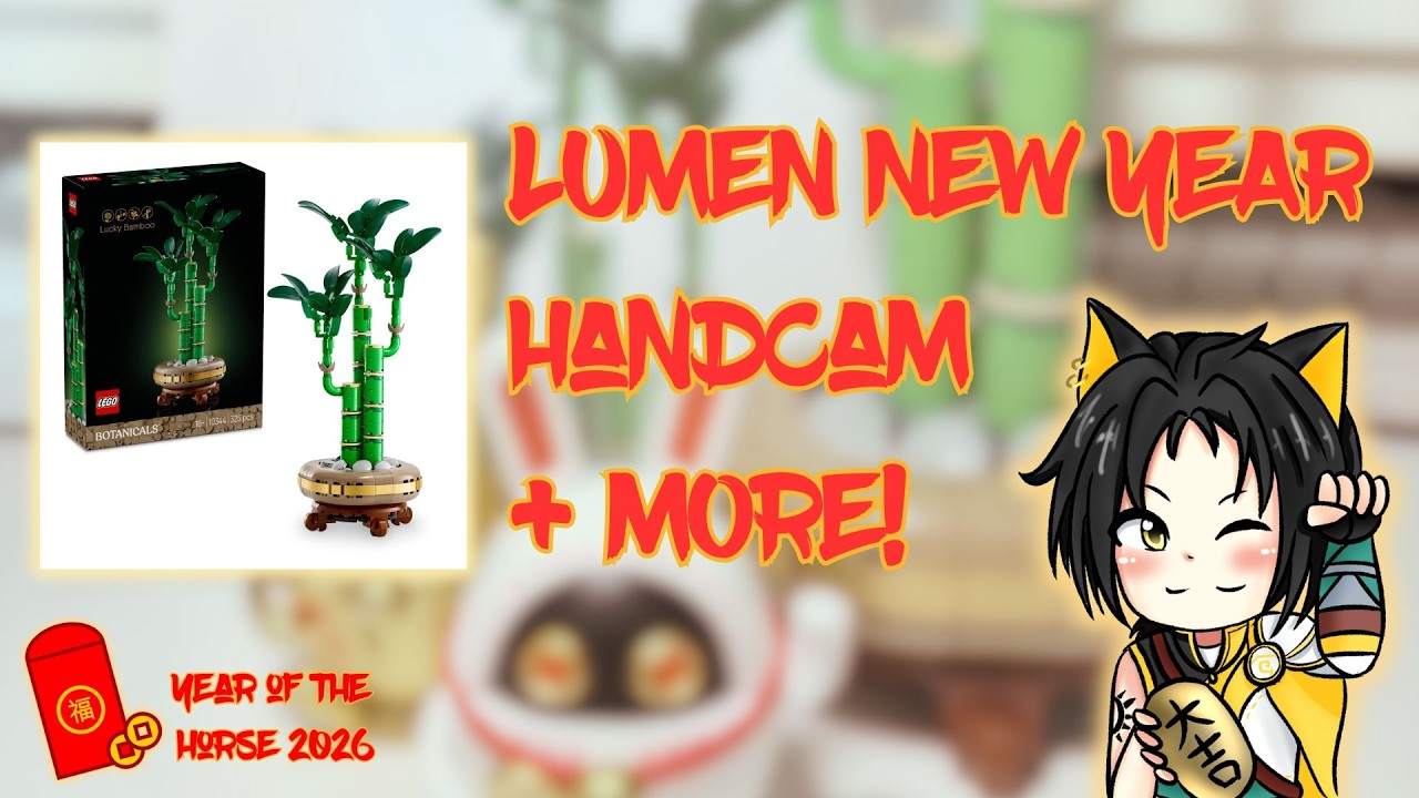 《Lumen New Year 2026 VOD》Recap, goals, Lumen Raydio, sneak peak at 3.0! | Handcam LEGO & unboxin
