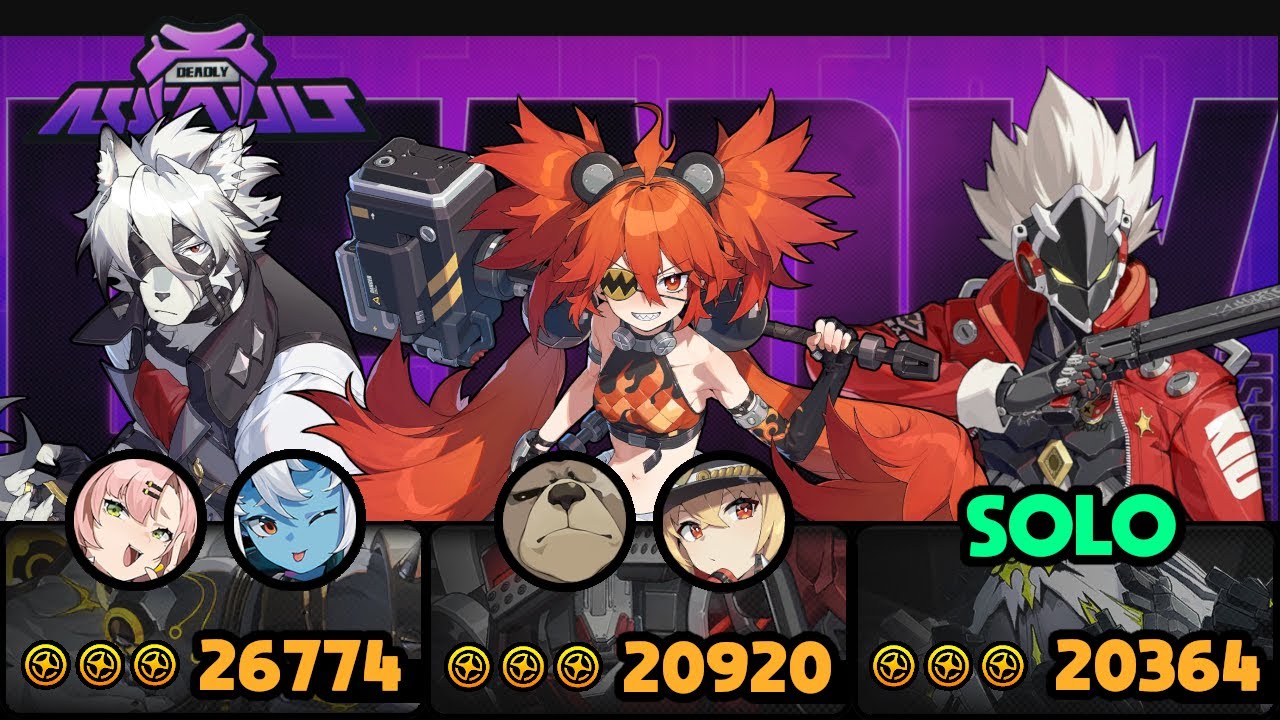 Deadly Assault S2 - DPS Lycaon x DPS Koleda x Solo Billy [ Zenless Zone Zero 1.4 ]